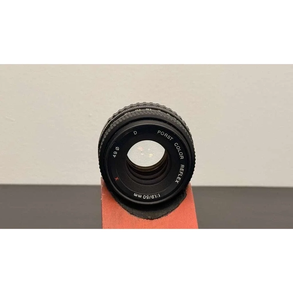 Vintage Porst Color Reflex 50mm‎ f/1.9 Prime Lens - Pentax K Mount - Clean